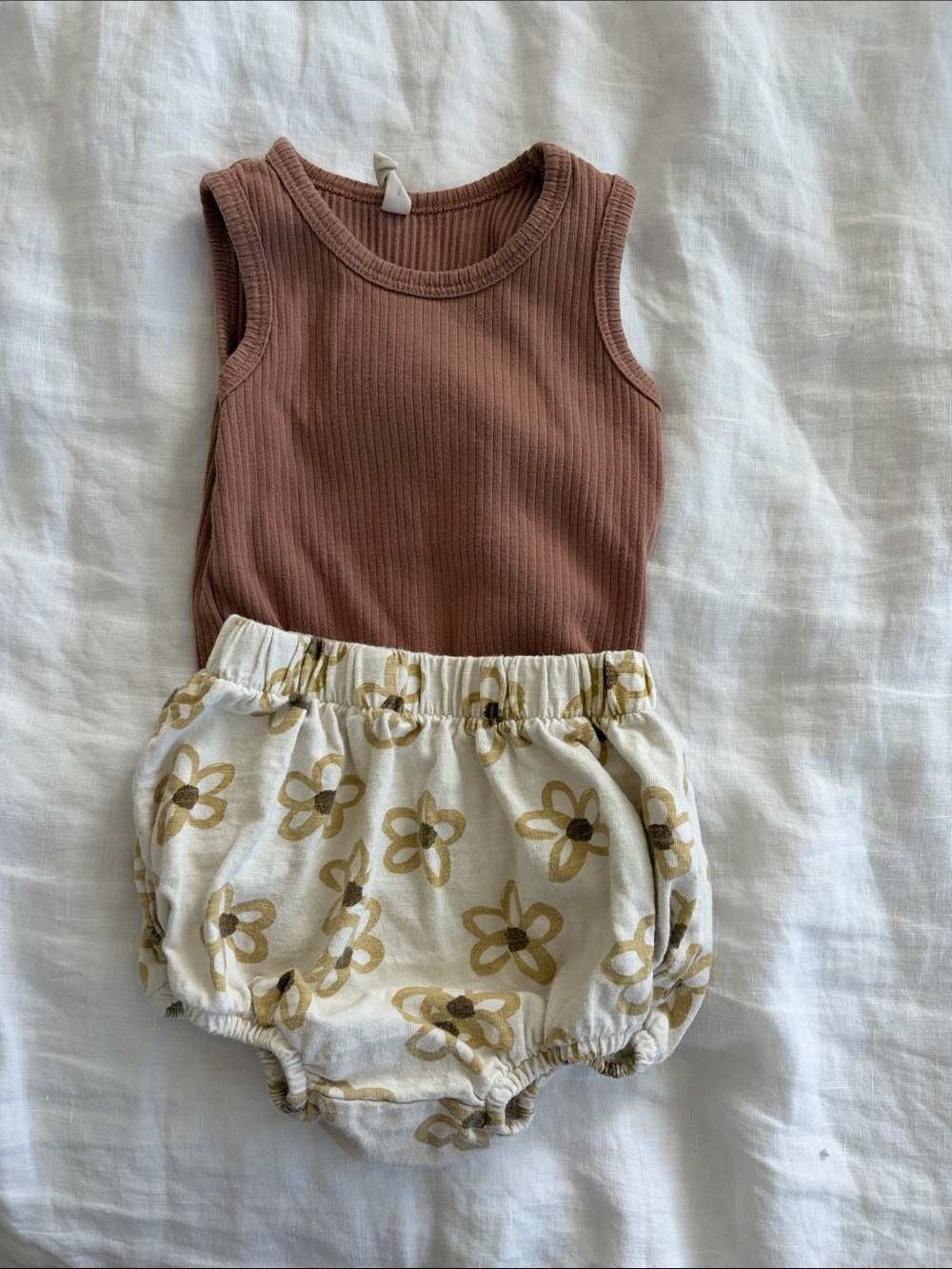 Rylee cru bloomers and Quincy Mae tank set.